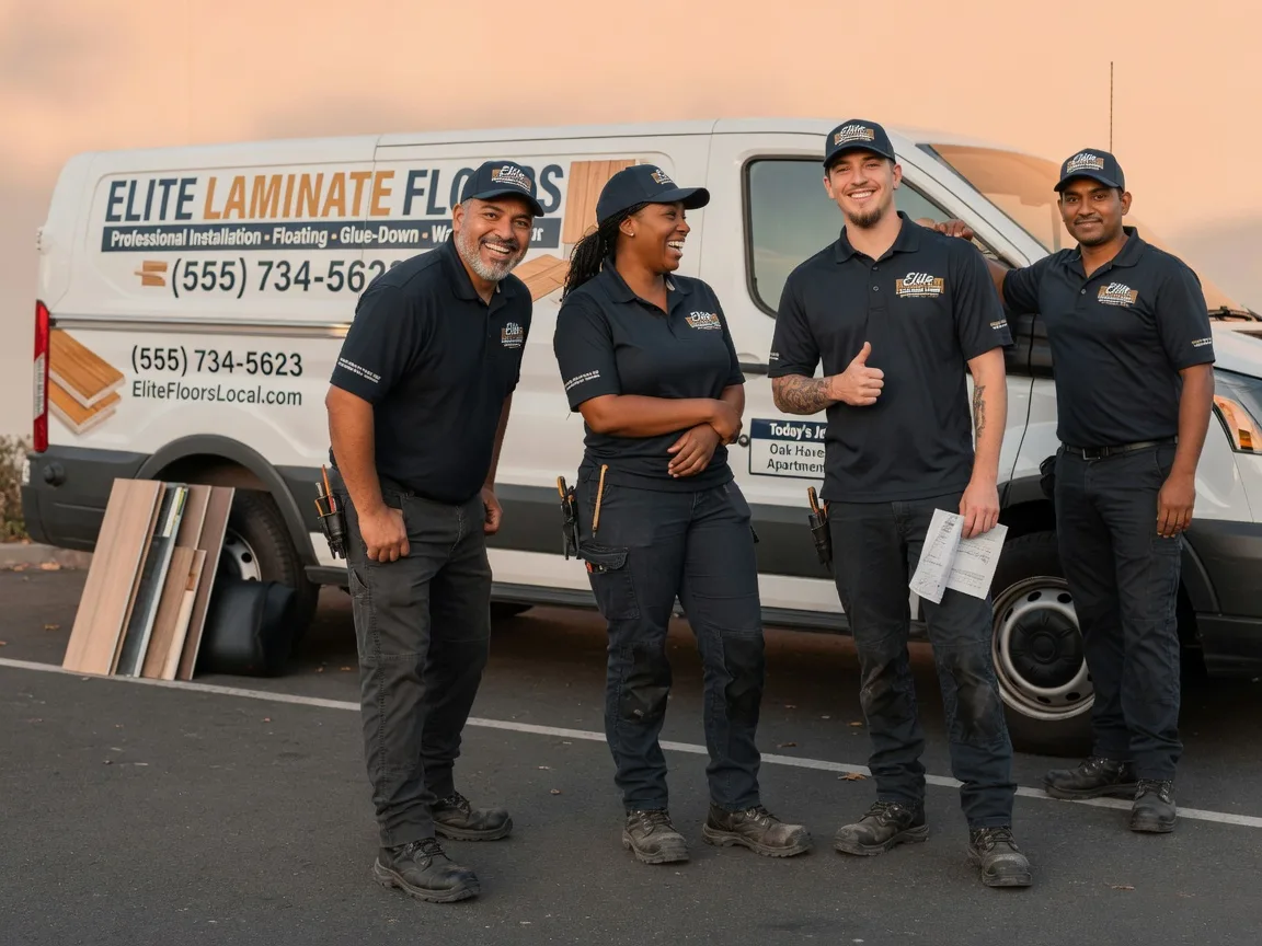 Laminate flooring installation company in Texhoma, TX